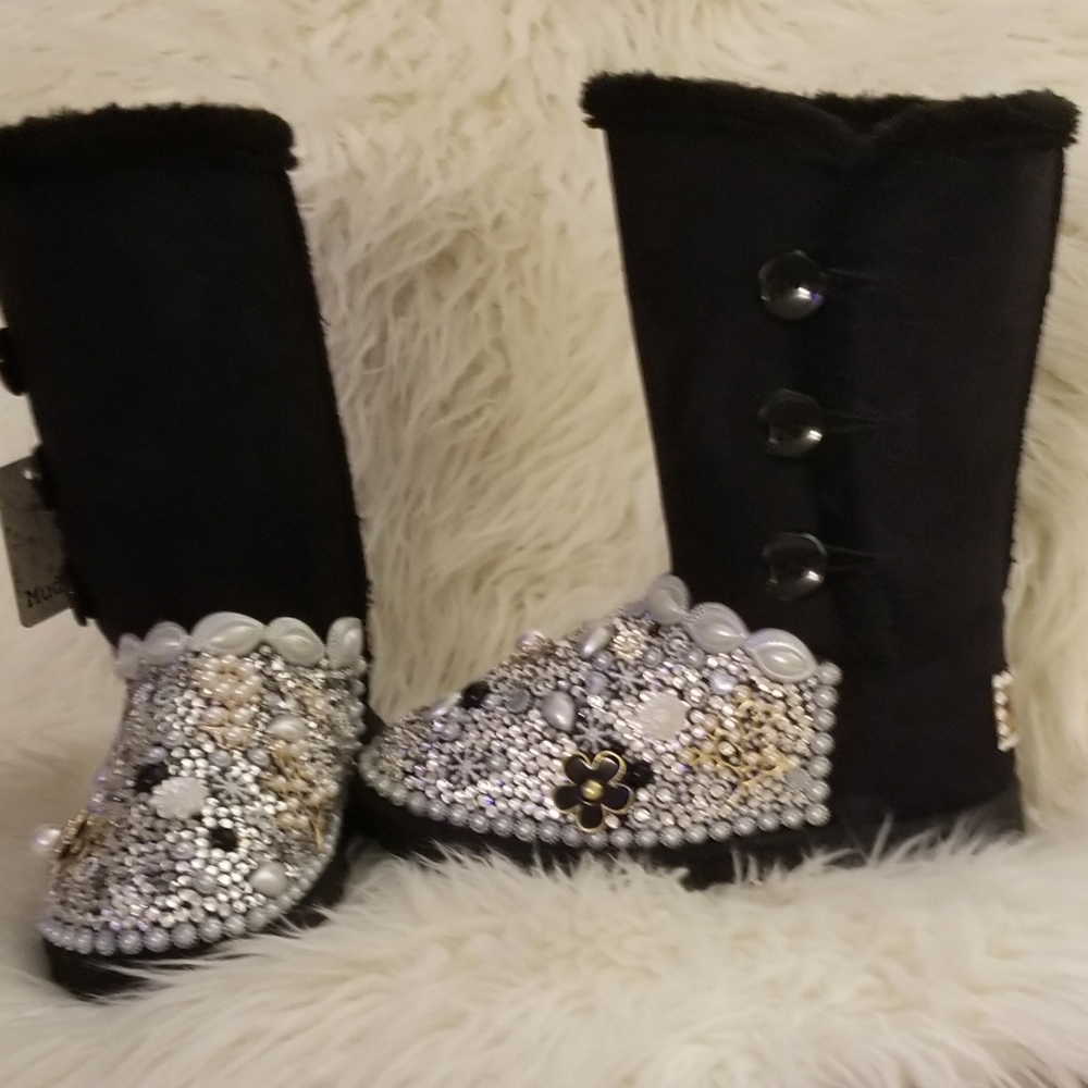 Womens Customized Embellished boots
